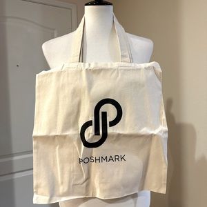 NWOT Linen/Canvas Like Poshmark Bag